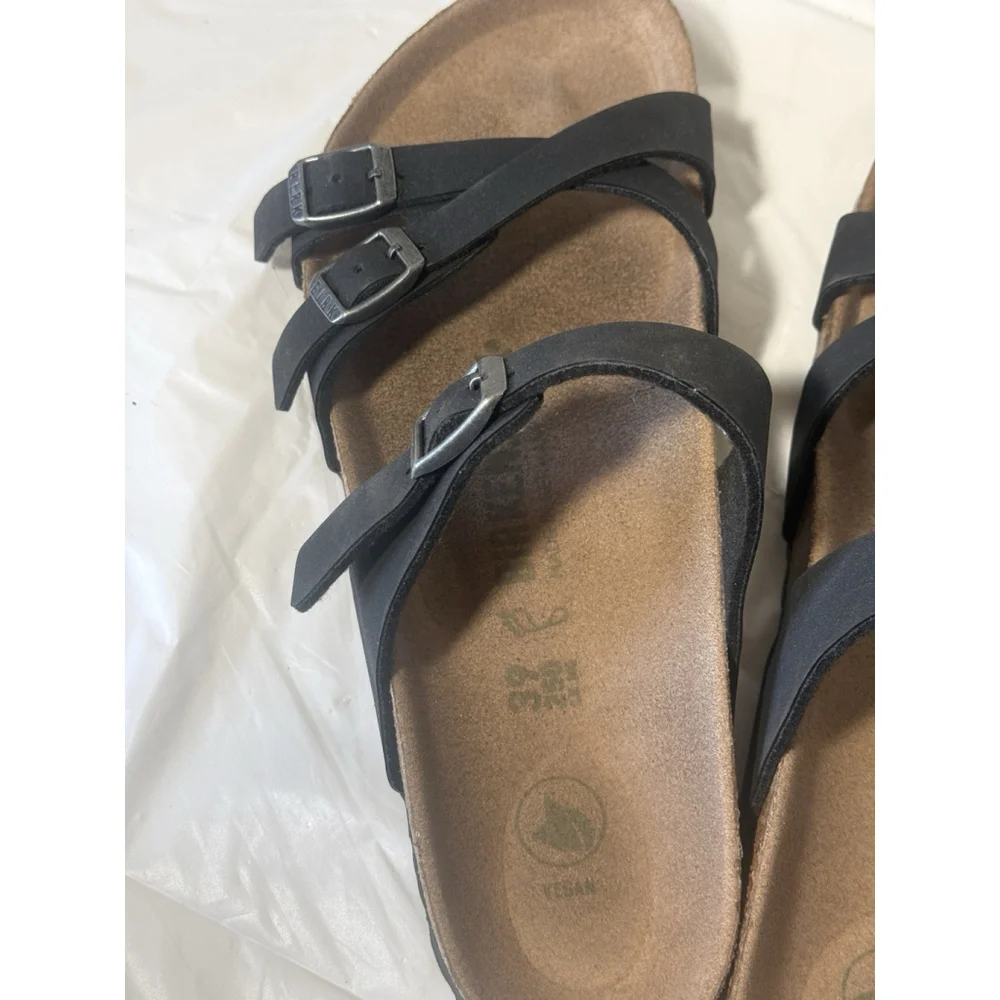 Birkenstock Franca Vegan Sandal Size 9 black_12